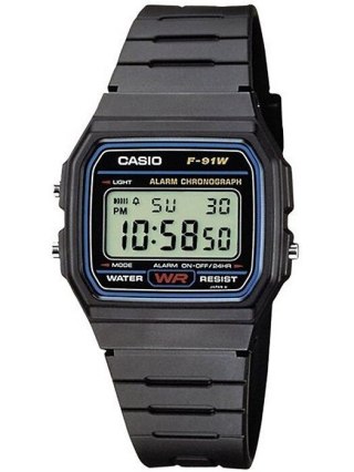 ZEGAREK MĘSKI CASIO F-91W-1YER (zd086a) - KLASYKA + BOX Casio