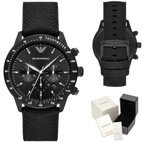 ZEGAREK MĘSKI EMPORIO ARMANI AR11453 - MARIO (zi051a) + BOX Emporio Armani
