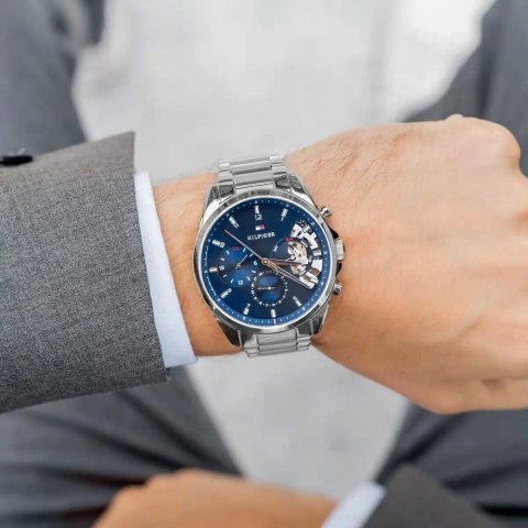 ZEGAREK MĘSKI TOMMY HILFIGER 1710448 BAKER (zf053a Tommy Hilfiger