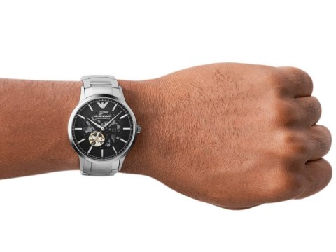 Zegarek męski EMPORIO ARMANI RENATO AUTOMATIC AR60055 (zi058a)) Emporio Armani