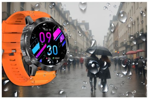 SMARTWATCH MĘSKI GRAVITY GT20-3 - AMOLED, DODATKOWY PASEK (sg024c) Gravity
