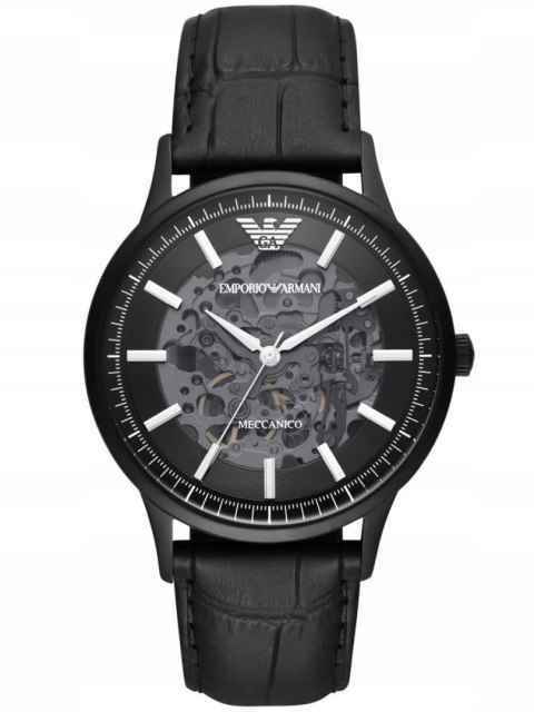 Zegarek męski EMPORIO ARMANI SKELETON AUTOMATIC AR60042 (zi055c) Emporio Armani