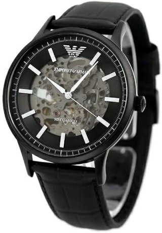 Zegarek męski EMPORIO ARMANI SKELETON AUTOMATIC AR60042 (zi055c) Emporio Armani