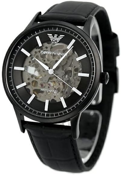 Zegarek męski EMPORIO ARMANI SKELETON AUTOMATIC AR60042 (zi055c) Emporio Armani