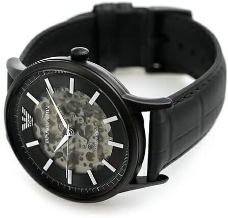 Zegarek męski EMPORIO ARMANI SKELETON AUTOMATIC AR60042 (zi055c) Emporio Armani