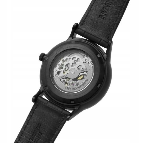 Zegarek męski EMPORIO ARMANI SKELETON AUTOMATIC AR60042 (zi055c) Emporio Armani