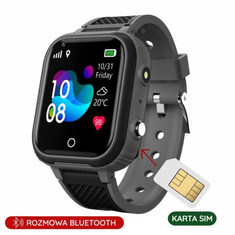 SMARTWATCH DZIECIĘCY PACIFIC 30-1 KIDS - black (sy026a) Pacific