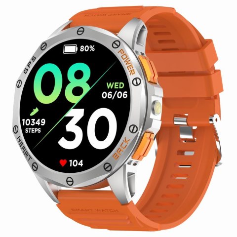 SMARTWATCH MĘSKI GRAVITY GT24-4 - LATARKA, DODATKOWY PASEK (sg033d) Gravity