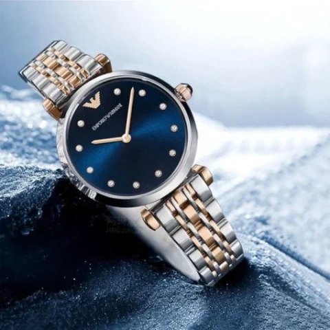 ZEGAREK DAMSKI EMPORIO ARMANI AR11092 - Gianni T-bar + BOX Emporio Armani