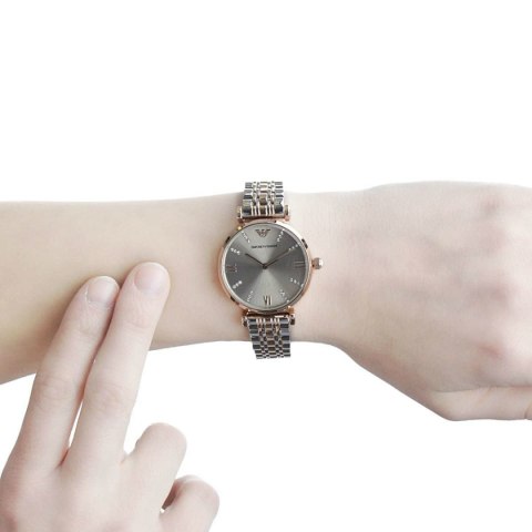 ZEGAREK DAMSKI EMPORIO ARMANI AR1840 - GIANNI T-BAR (zi526e) Emporio Armani