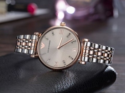 ZEGAREK DAMSKI EMPORIO ARMANI AR1840 - GIANNI T-BAR (zi526e) Emporio Armani