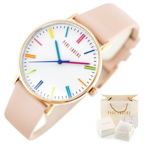 ZEGAREK DAMSKI PAUL LORENS 41mm PL12600A2-3E3 (zg586d) + BOX Paul Lorens