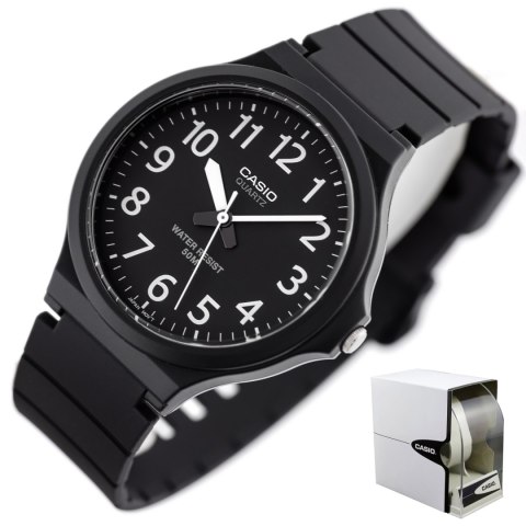 ZEGAREK MĘSKI CASIO MW-240-1B (zd166a) - KLASYKA + BOX Casio