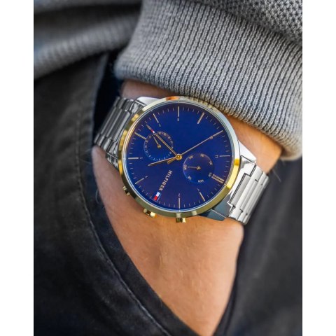ZEGAREK MĘSKI TOMMY HILFIGER 1710408 HUNTER (zf119b) + BOX Tommy Hilfiger