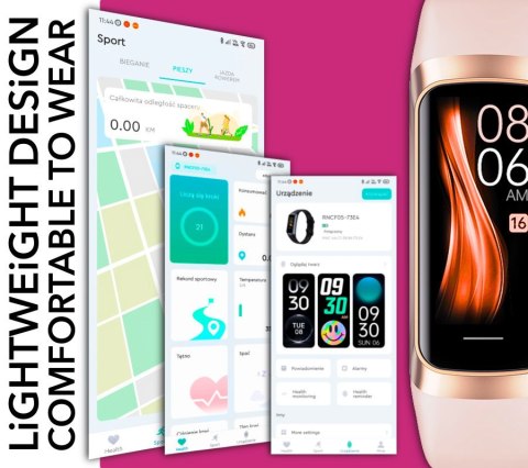 SMARTWATCH DAMSKI GRAVITY GT40-1 - AMOLED (sg045a) Gravity