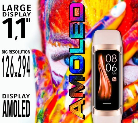 SMARTWATCH DAMSKI GRAVITY GT40-3 - AMOLED (sg045c) Gravity