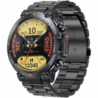 SMARTWATCH MĘSKI GRAVITY GT7-2 PRO - WYKONYWANIE POŁĄCZEŃ, PULSOKSYMETR (sg018b) Gravity
