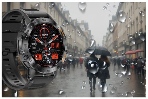 SMARTWATCH MĘSKI GRAVITY GT9-1 - WYKONYWANIE POŁĄCZEŃ, CIŚNIENIOMIERZ (sg021a) Gravity