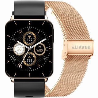 SMARTWATCH UNISEX GRAVITY GT17-5 - AMOLED, DODATKOWY PASEK (sg038e) Gravity