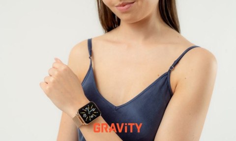 SMARTWATCH UNISEX GRAVITY GT17-5 - AMOLED, DODATKOWY PASEK (sg038e) Gravity