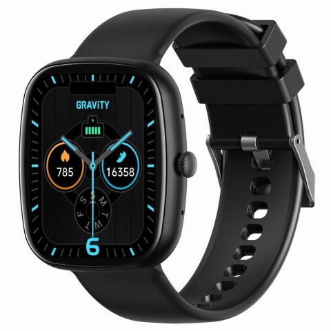 SMARTWATCH UNISEX GRAVITY GT18-10 - ROZMOWY BLUETOOTH, DODATKOWY PASEK (sg036j) Gravity