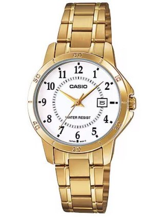 ZEGAREK DAMSKI CASIO LTP-V004G-7BUDF (zd568b) + BOX Casio