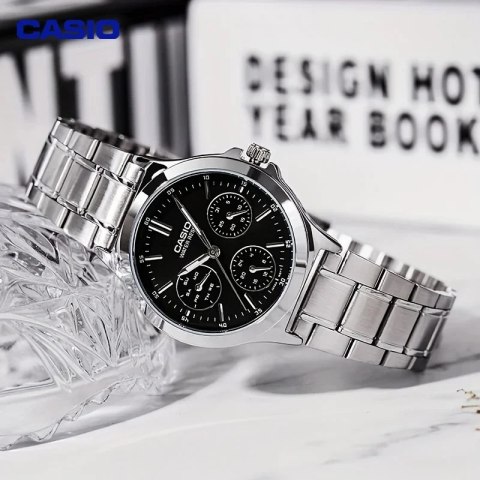 ZEGAREK DAMSKI CASIO LTP-V300D-1A (zd566g) + BOX Casio