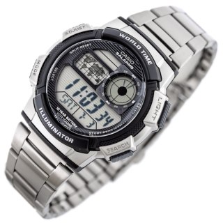 ZEGAREK MĘSKI CASIO AE-1000WD 1A (zd073h) - WORLD TIME + BOX Casio