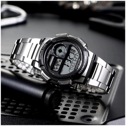 ZEGAREK MĘSKI CASIO AE-1000WD 1A (zd073h) - WORLD TIME + BOX Casio