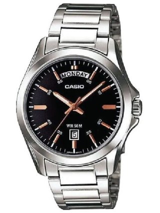 ZEGAREK MĘSKI CASIO MTP-1370D-1A2V (zd025a) + BOX Casio