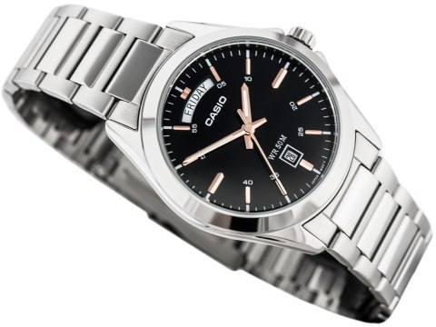 ZEGAREK MĘSKI CASIO MTP-1370D-1A2V (zd025a) + BOX Casio