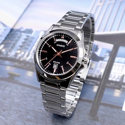 ZEGAREK MĘSKI CASIO MTP-1370D-1A2V (zd025a) + BOX Casio