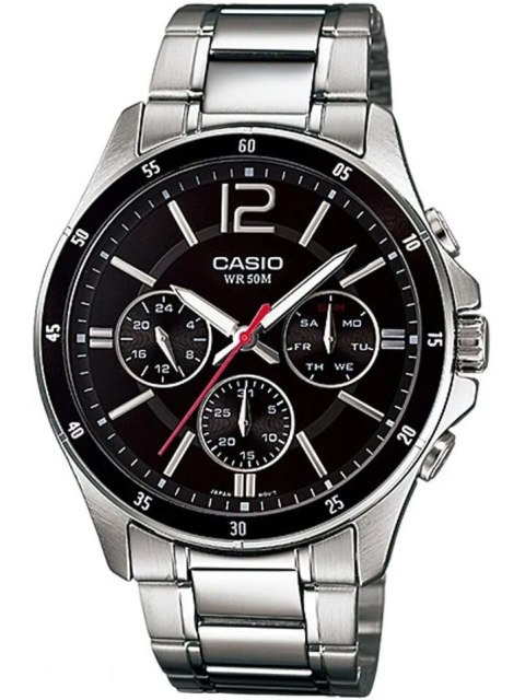 ZEGAREK MĘSKI CASIO MTP-1374D-1AV (zd063b) + BOX Casio