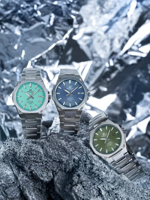Zegarek Męski Casio EFR-S108D-3A Edifice Classic Sapphire + BOX Casio