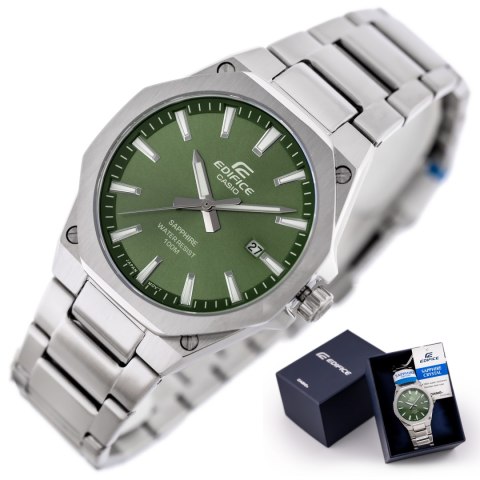 Zegarek Męski Casio EFR-S108D-3A Edifice Classic Sapphire + BOX Casio