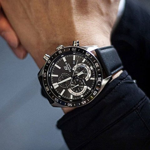 Zegarek Męski Casio Edifice 48mm EFV-620L-1A + BOX Casio