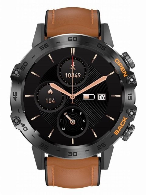 SMARTWATCH MĘSKI GRAVITY GT9-7 - WYKONYWANIE POŁĄCZEŃ, CIŚNIENIOMIERZ (sg021g) Gravity