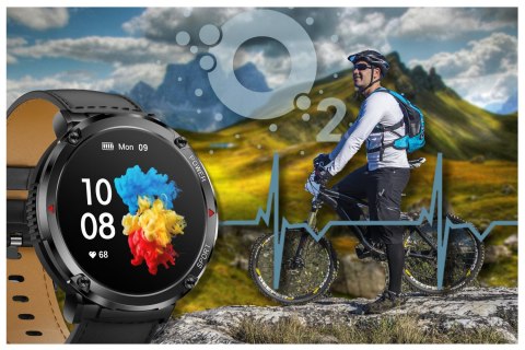 SMARTWATCH MĘSKI GRAVITY GT21-3 - BLUETOOTH CALL, DODATKOWY PASEK (sg025c) Gravity