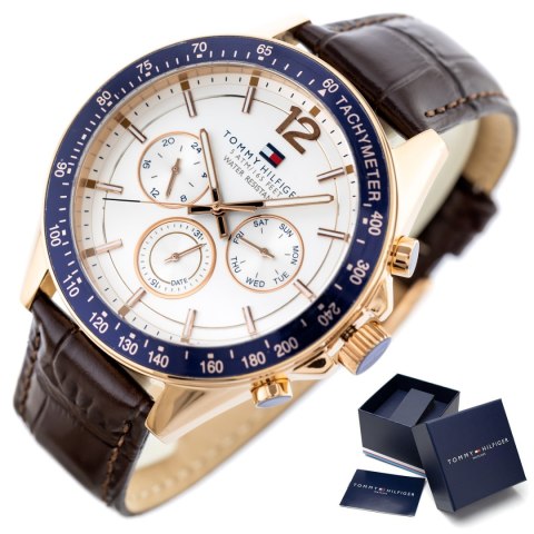 ZEGAREK MĘSKI TOMMY HILFIGER 1791118 (zf066a) Tommy Hilfiger