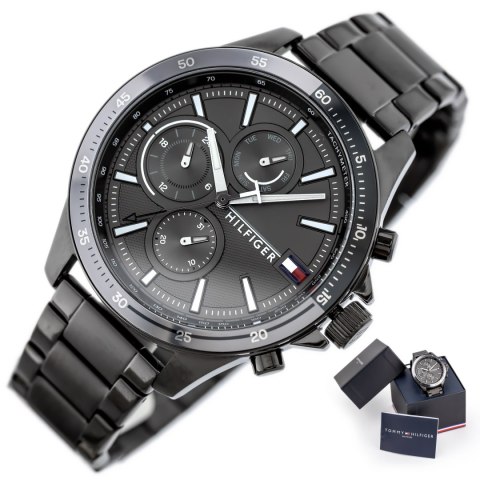 ZEGAREK MĘSKI TOMMY HILFIGER 1791719 BANK (zf022c) Tommy Hilfiger