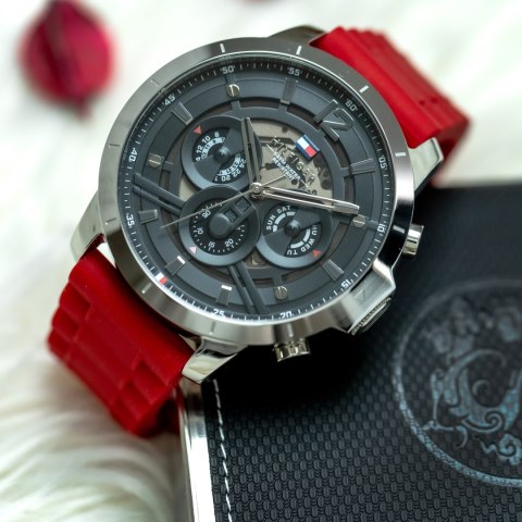 ZEGAREK MĘSKI TOMMY HILFIGER LUCA 1710490 (zf082a) Tommy Hilfiger