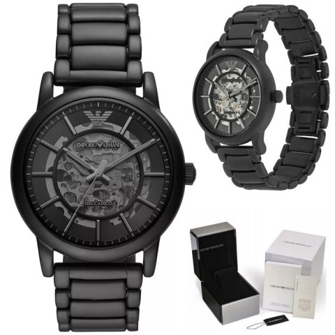 ZEGAREK MĘSKI EMPORIO ARMANI AR60045 - LUIGI MECCANICO - AUTOMAT (zi028a) Emporio Armani