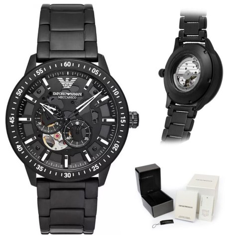 ZEGAREK MĘSKI EMPORIO ARMANI AR60054 - MARIO MECCANICO - AUTOMAT (zi056c) Emporio Armani