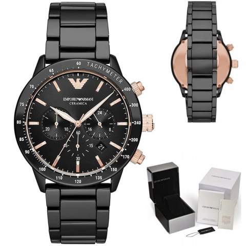 ZEGAREK MĘSKI EMPORIO ARMANI AR70002 - MARIO - CERAMIKA (zi022a) Emporio Armani