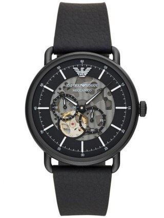 ZEGAREK MĘSKI EMPORIO ARMANI AVIATOR AUTOMATIC AR60028 + BOX (zi099c) Emporio Armani