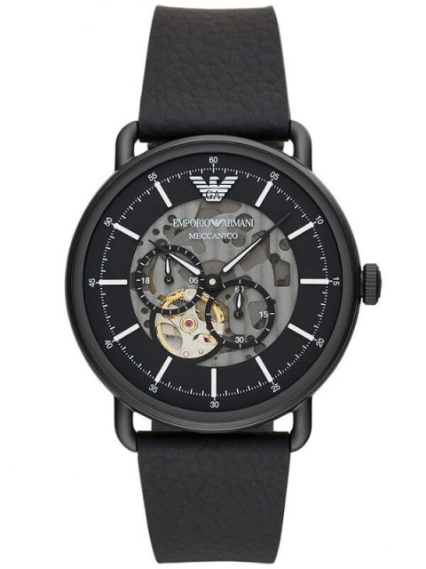 ZEGAREK MĘSKI EMPORIO ARMANI AVIATOR AUTOMATIC AR60028 + BOX (zi099c) Emporio Armani