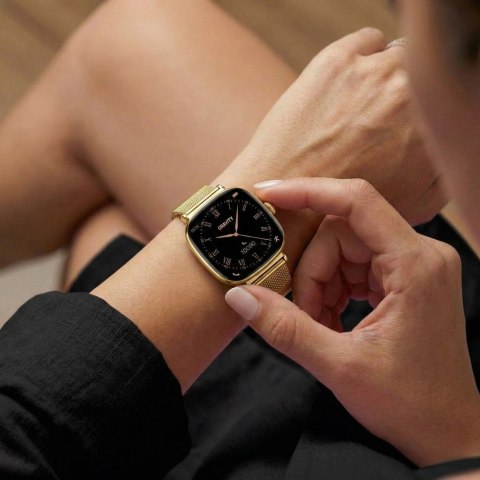SMARTWATCH DAMSKI GRAVITY GT32-2 - ROZMOWY BLUETOOTH, DODATKOWY PASEK (sg047b) Gravity