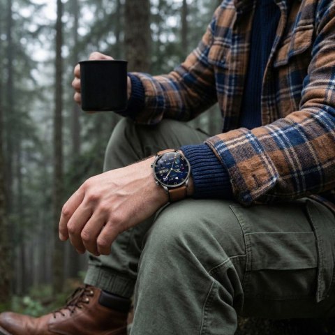 SMARTWATCH MĘSKI GRAVITY GT35-1 - AMOLED, DODATKOWY PASEK (sg049a) Gravity