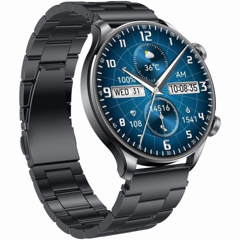 SMARTWATCH MĘSKI GRAVITY GT35-2- AMOLED, DODATKOWY PASEK (sg049b) Gravity