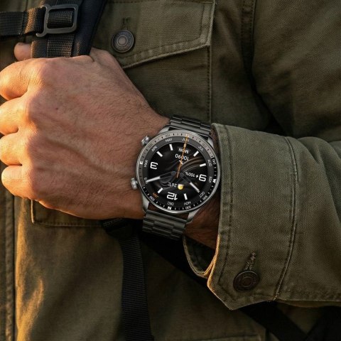 SMARTWATCH MĘSKI GRAVITY GT35-2- AMOLED, DODATKOWY PASEK (sg049b) Gravity